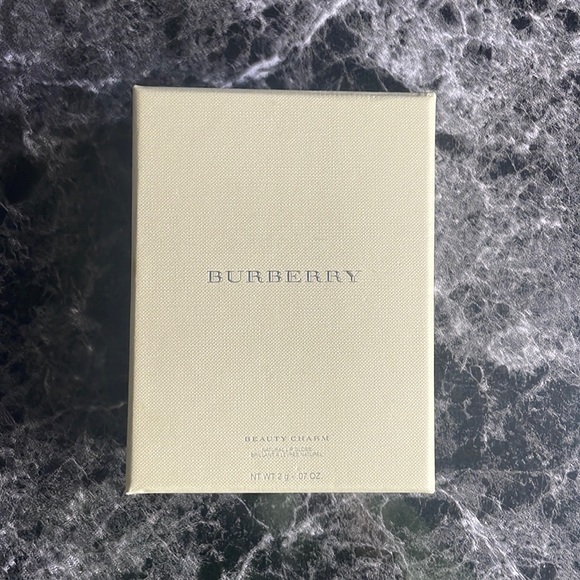 NEW with box & tag Burberry Tassel Lip Balm Keychain - Picture 6 of 6